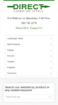 Mobile Screenshot of directlandscapesupply.com